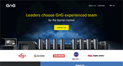 Desktop Screenshot of gngraficos.com